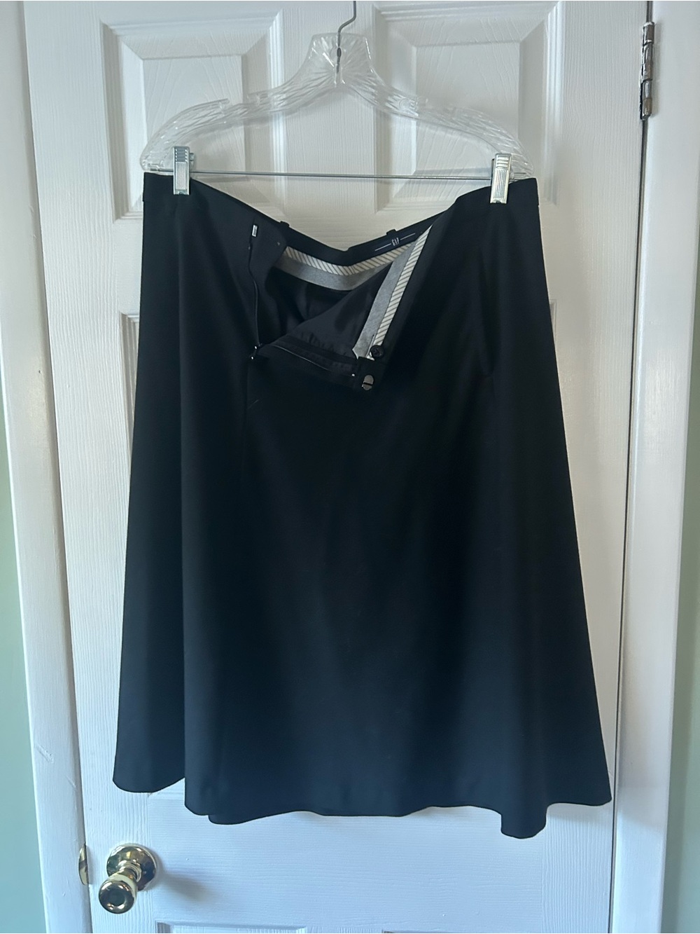 GAP Black A-Line Skirt